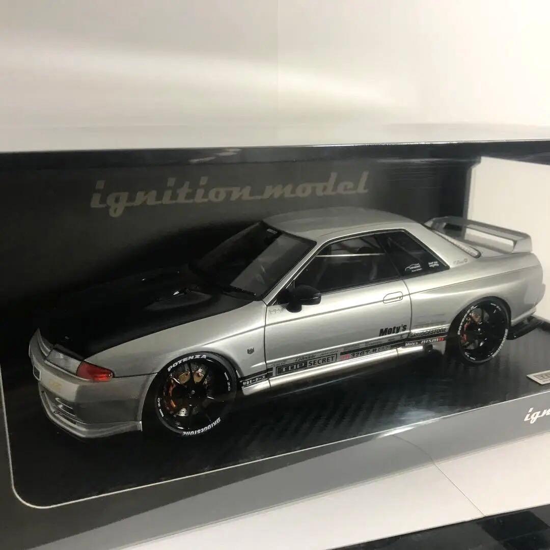 イグニッションモデル 1/18 トップシークレット GTR VR32 シルバー