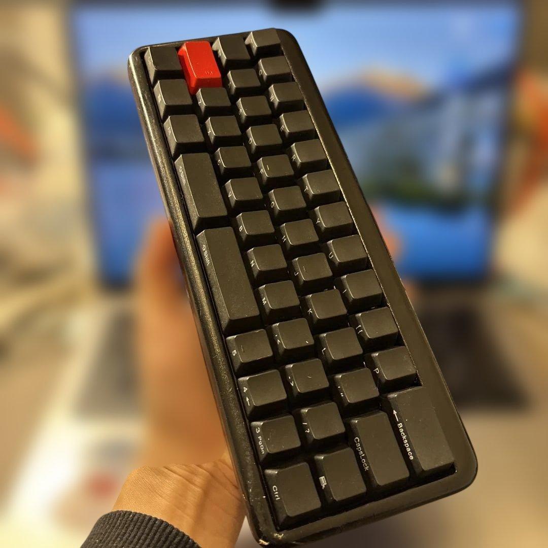 Omega45 Rev.D 自作45% カスタムメカニカルキーボード