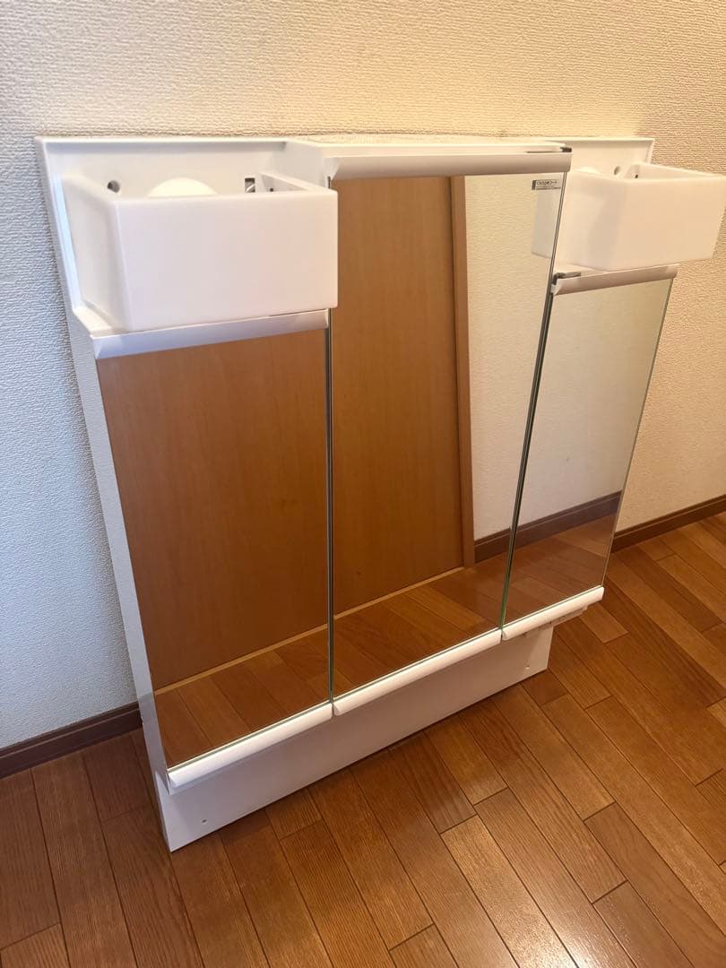 ミラーキャビネットのみ3面鏡 リクシル イナックス LIXIL 洗面化粧台
