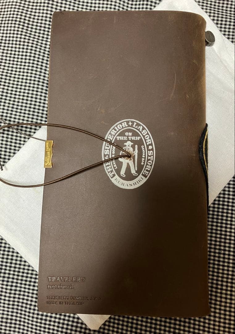 【最終価格】T.S.L倉敷限定 カスタム トラベラーズノート ブラウン コンチョ