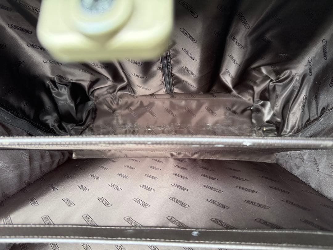 廃盤 リモワ ゴールド アタッシュ ビジネス キャリーケース トパーズ