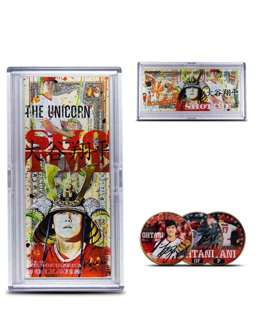 【記念限定品合計10点】大谷翔平2ドル紙幣7枚＆ 1/2ドル金貨3枚【おまけ有】