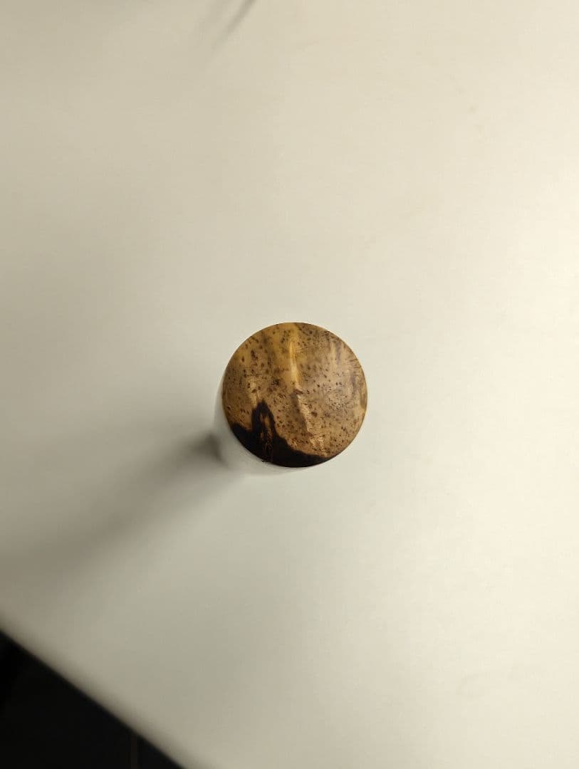 カ*ン様 工房楔　ローズウッド瘤紅白クローズドエンド楔 コンプロット花梨　ペンカ