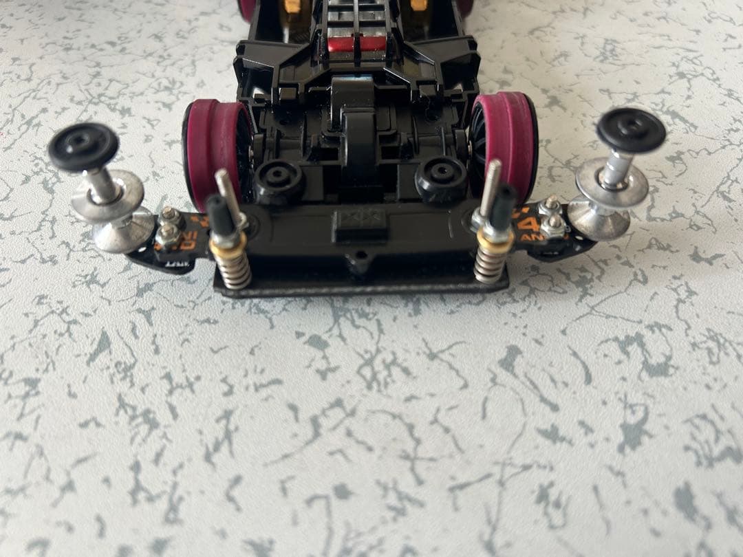 ミニ四駆★MSフレキ★フロントATスライドダンパー★リヤアンカー