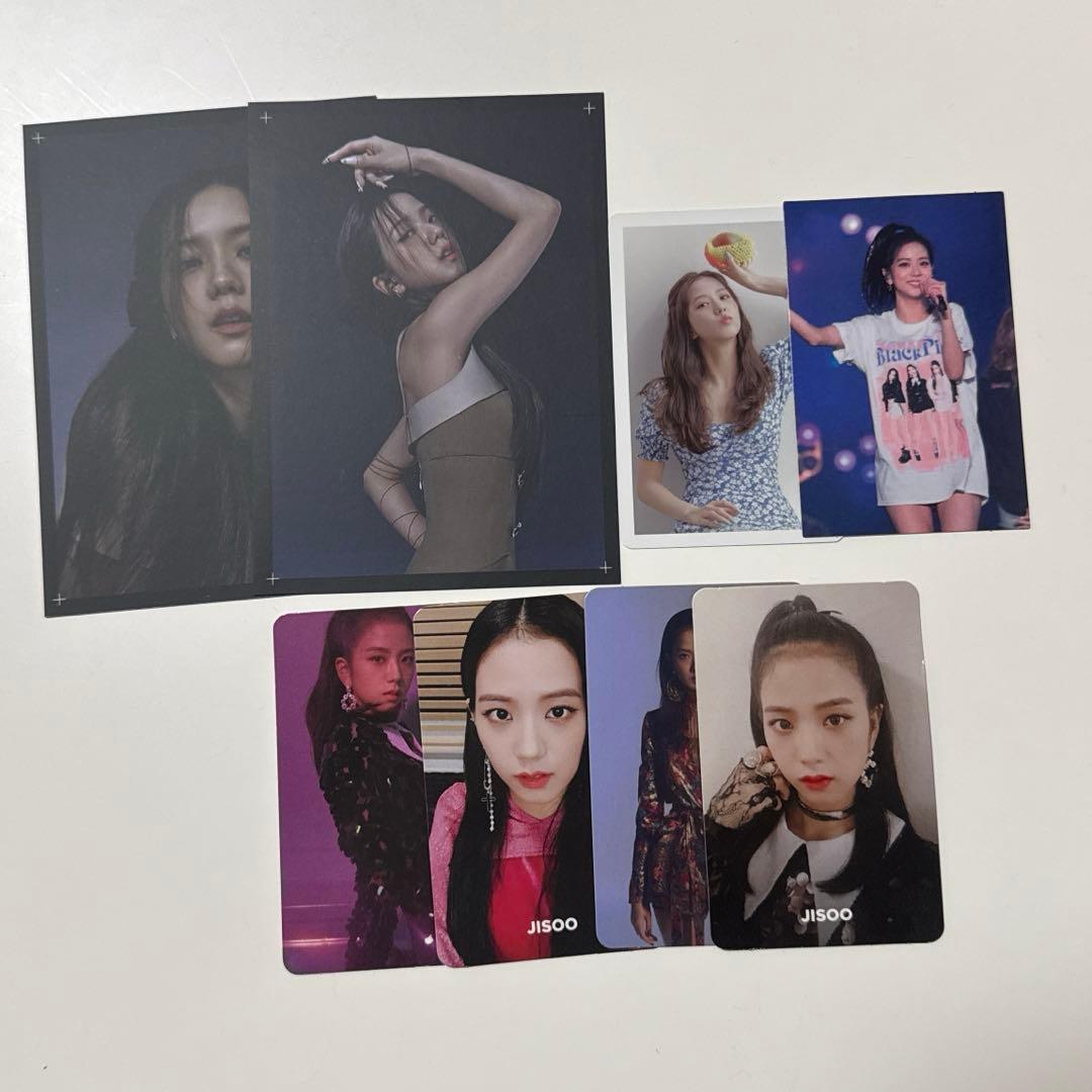 BLACKPINK JISOO ジス トレカ アクスタ 缶バッジ セット