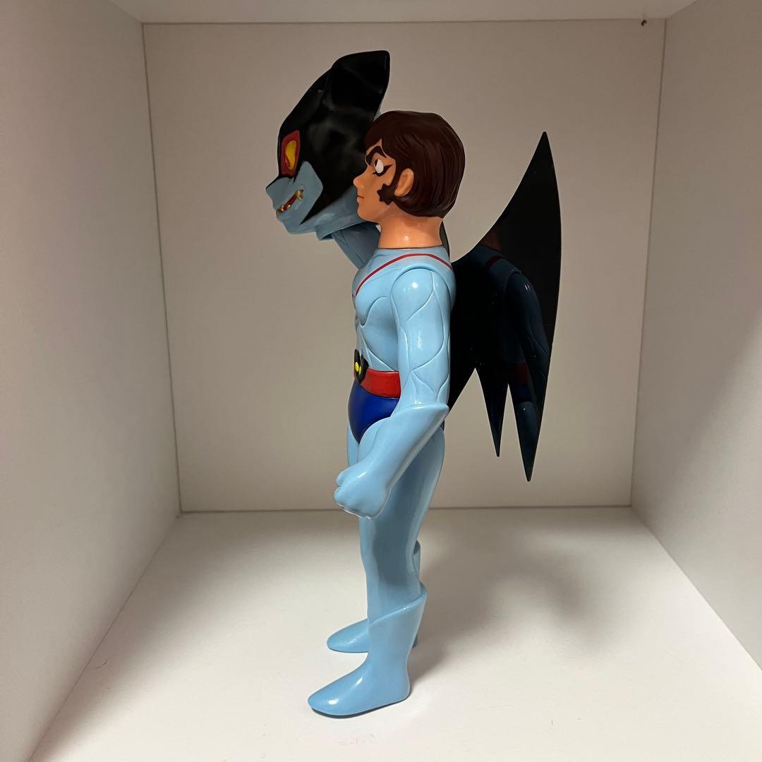 メディコム トイ デビルマン レトロデザイン版 マスク取れ ソフビ 永井豪