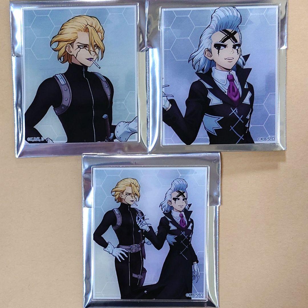 Dr.STONE ゼノ スタンリー 缶バッジ 歩み アムニバス ジャンフェス