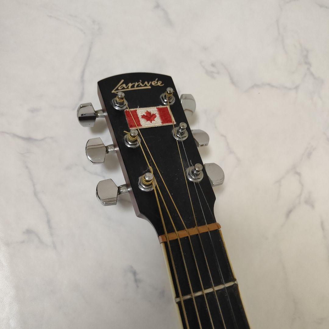 【カナダ製】ラリビーOM−03-Eアコースティックギター 純正 ハードケース付き