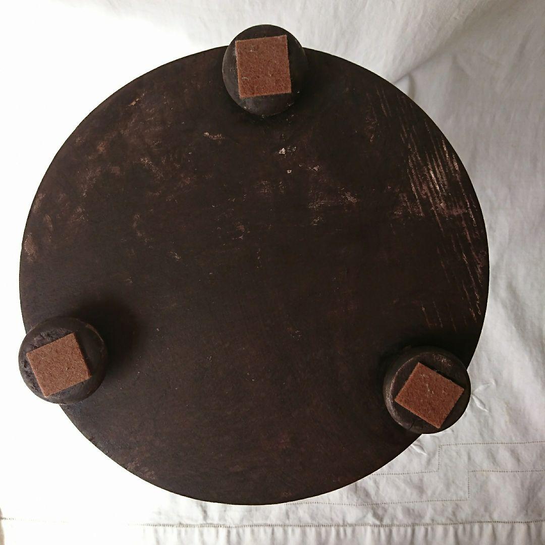 イギリスアンティーク 花台 ツイストレッグ