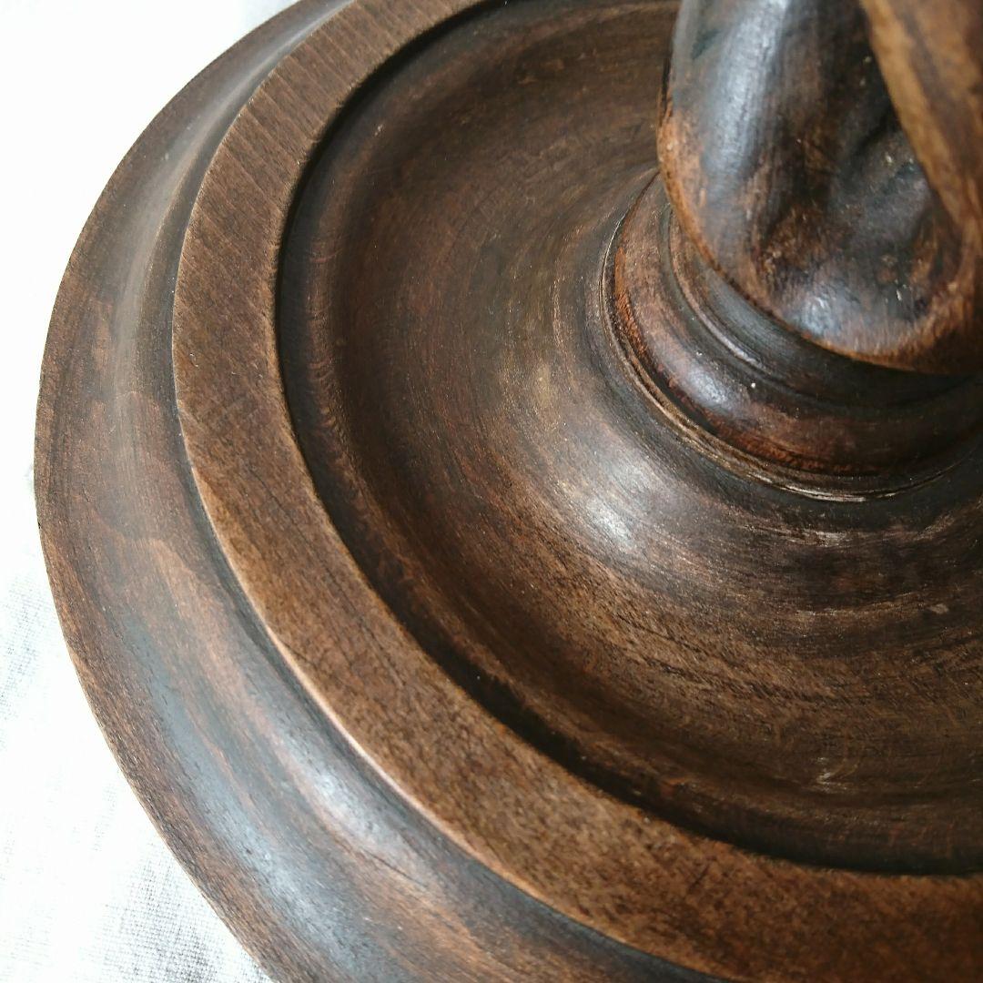 イギリスアンティーク 花台 ツイストレッグ