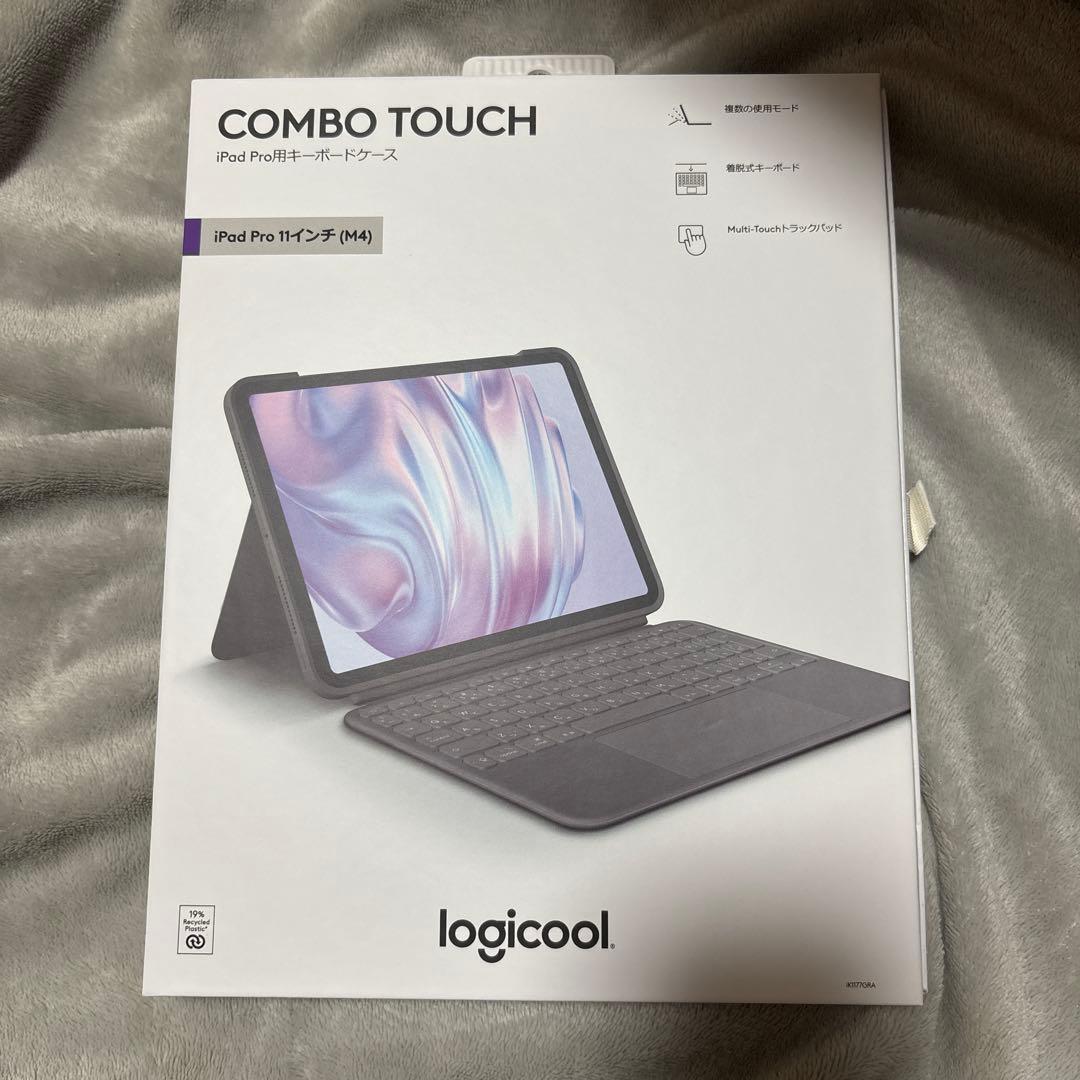 【新品未開封】Logicool iPadPro11インチM4キーボード付きケース
