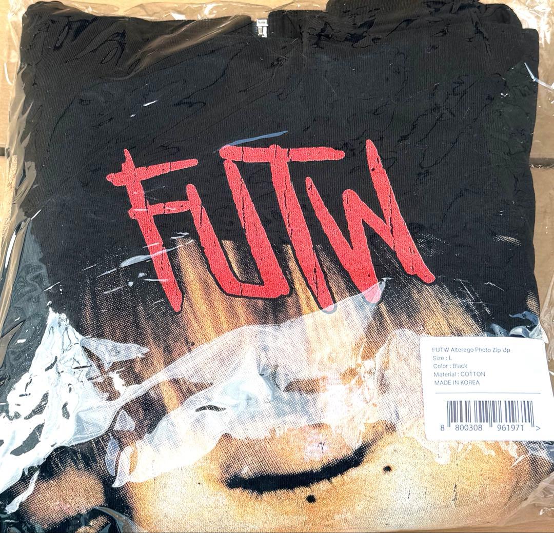 LISA FUTW ALTEREGO PHOTO ZIP UP Lサイズ