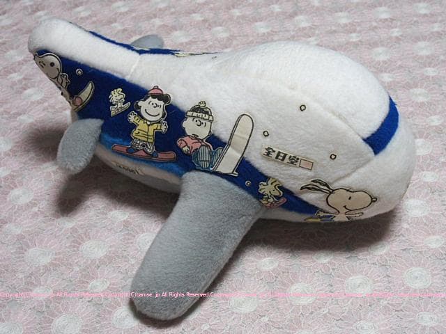 激レア！ANA 全日空スヌーピー号 飛行機のぬいぐるみ 大/SNOOPY