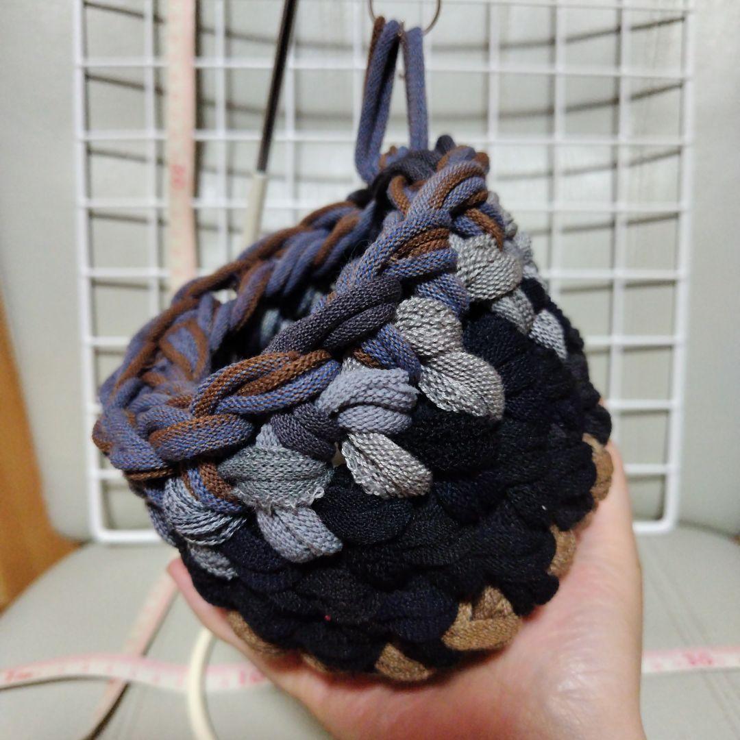 確認用♡ハンドメイド⑨モモンガポーチ♡ハンギングバスケット １点