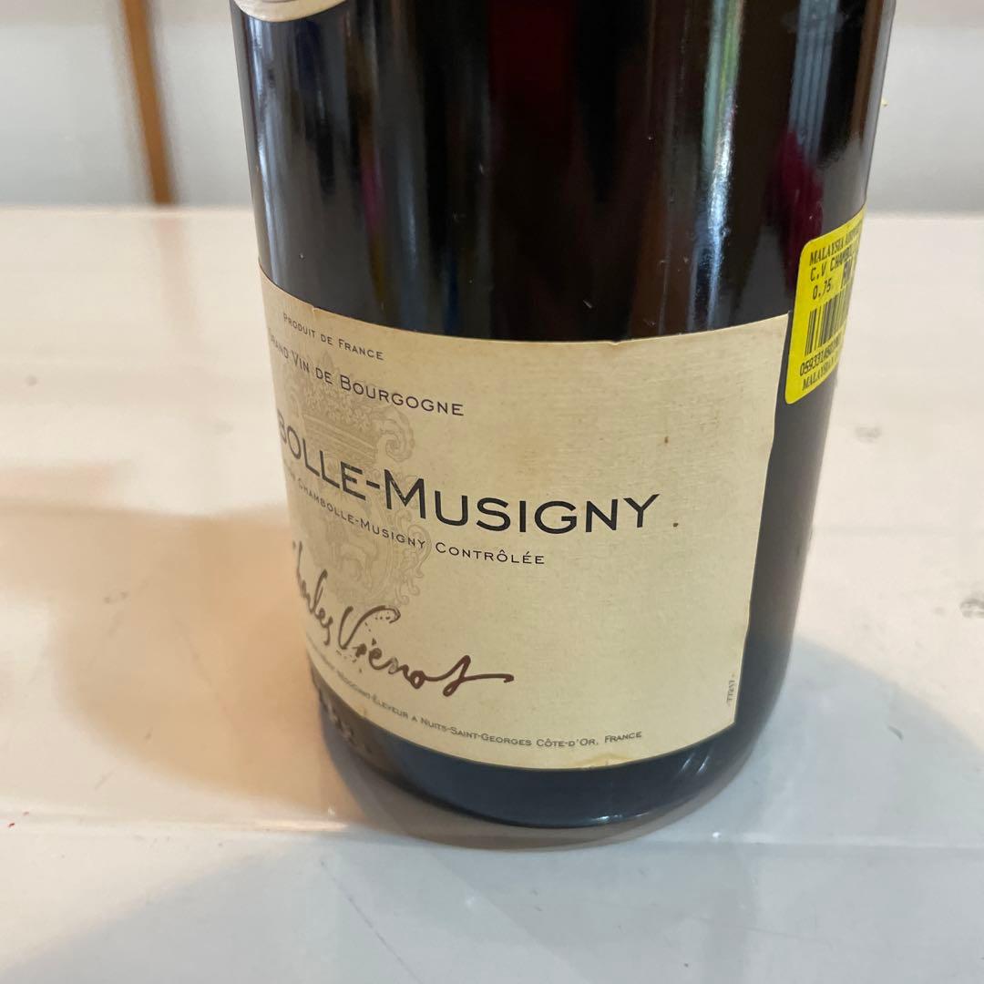シャンボール・ミュジニー 1999 ビンテージ ワイン