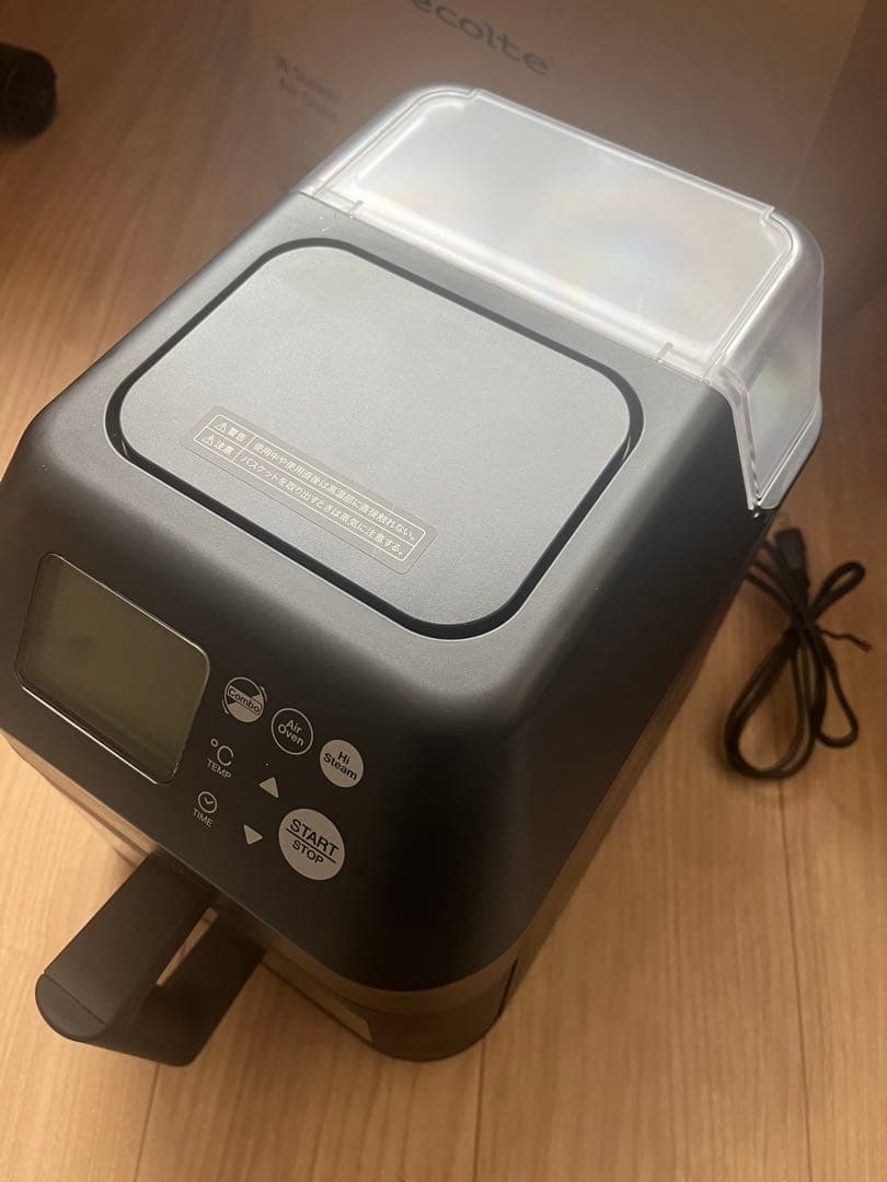 【美品★一部未使用】レコルテrécolte ハイスチームエアオーブン RAO-3