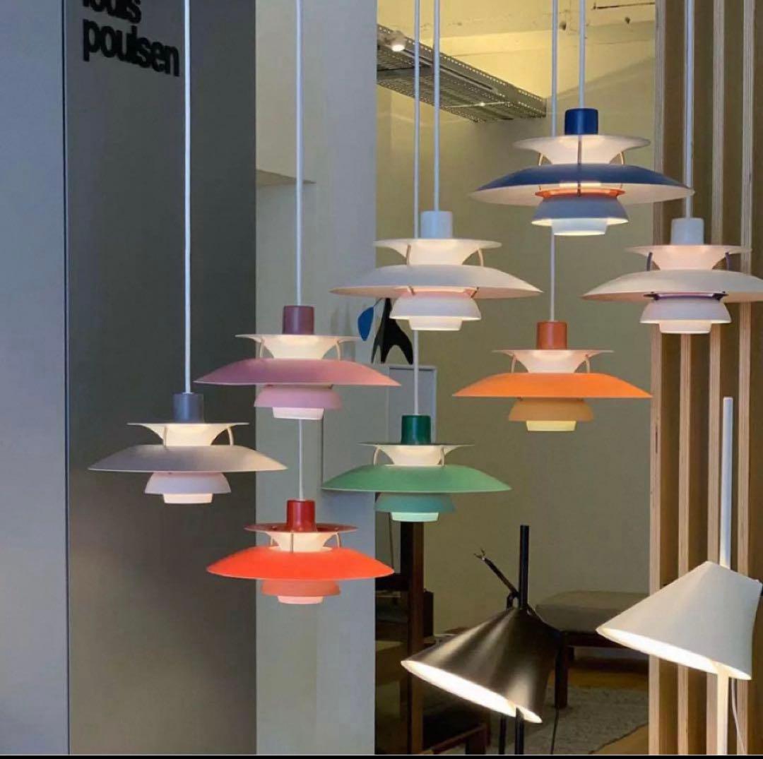 @@@　ルイスポールセンPH5　リプロダクト　ホワイトピンク50 加工あり