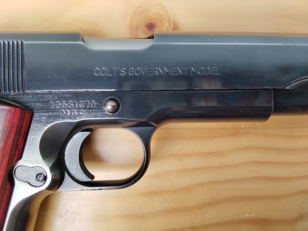 MGC　MKI　シリーズ70　ガバメント　木製グリップ