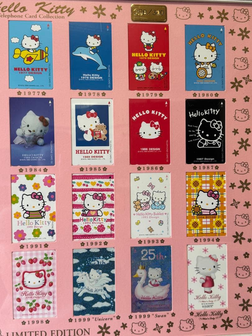 【極希少】HELLO KITTY ハローキティ世界300点限定1974～1999