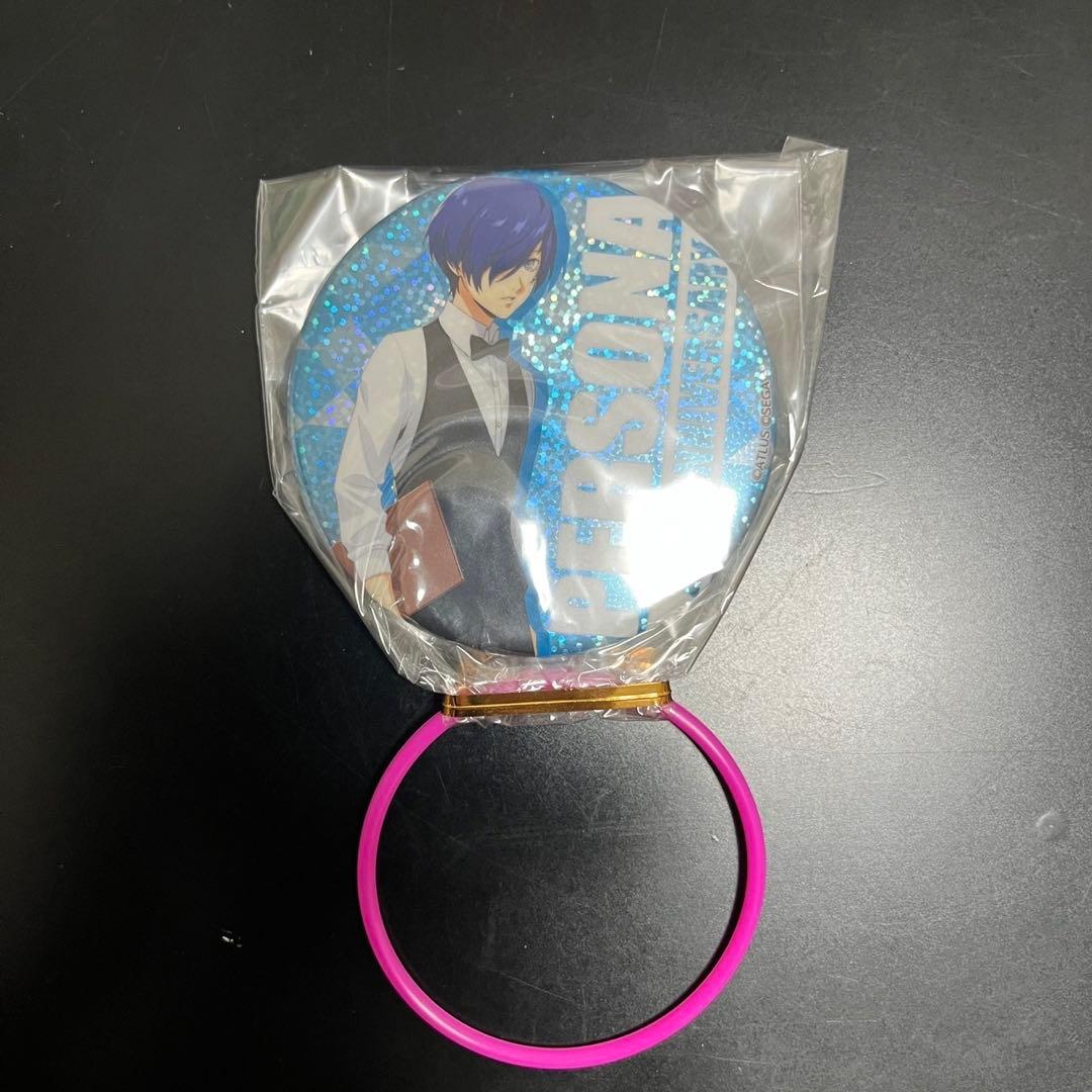 【新品未開封】ペルソナ 25th ホログラム缶バッジ P3 P4 P5 主人公