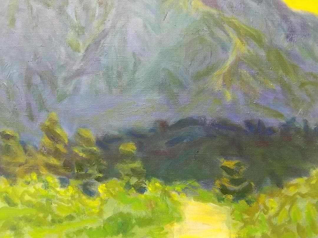 「根子岳」A　2006　絵画  F8