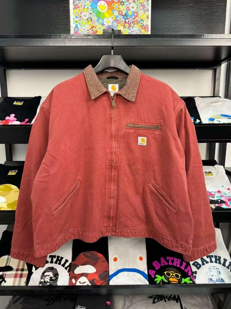 希少　カーハート　デトロイトジャケット　carhartt　S レディース