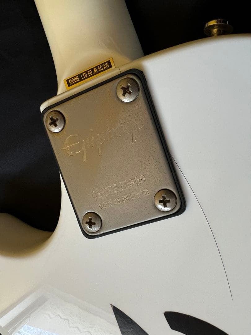 激レアカラーEpiphone Les Paul Junior ホワイトエピフォン