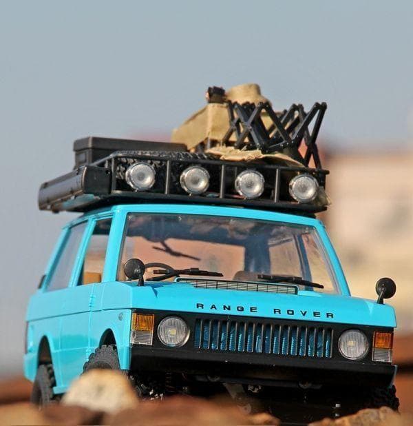 技術基準適合証明済 1/12 レンジローバー 青 MN-1680
