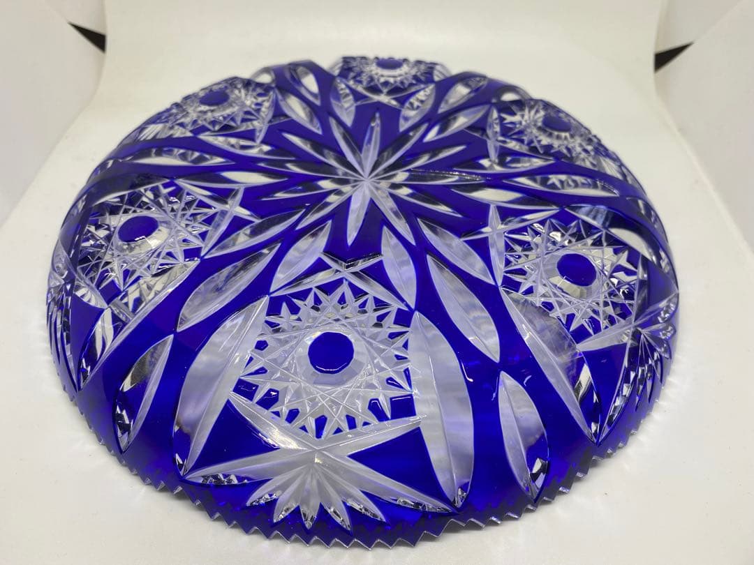 旧東ドイツ製　切子　Lausitzer Glas