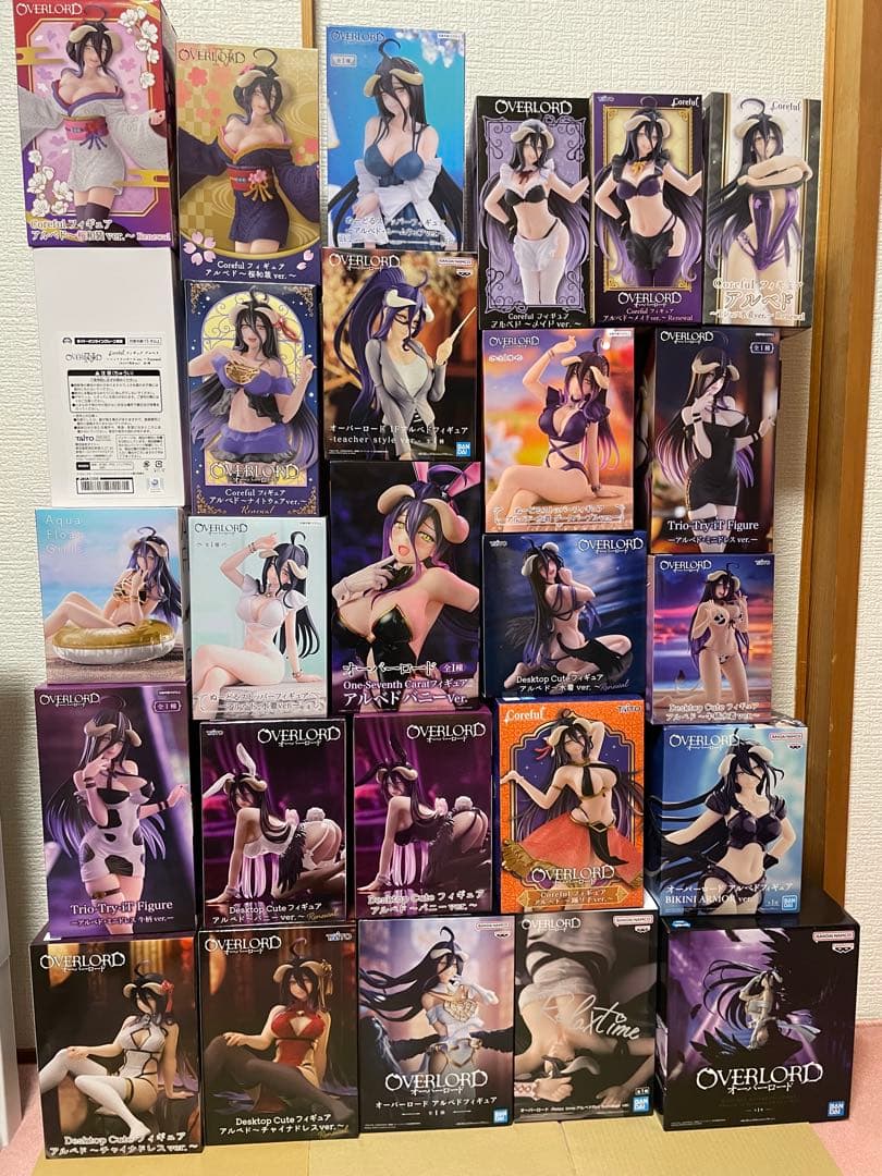 オーバーロード　アルベド　フィギュア　まとめ売り　26体
