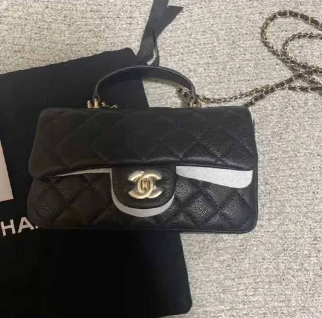 ノベルティ　CHANEL ブラック ショルダーバッグ