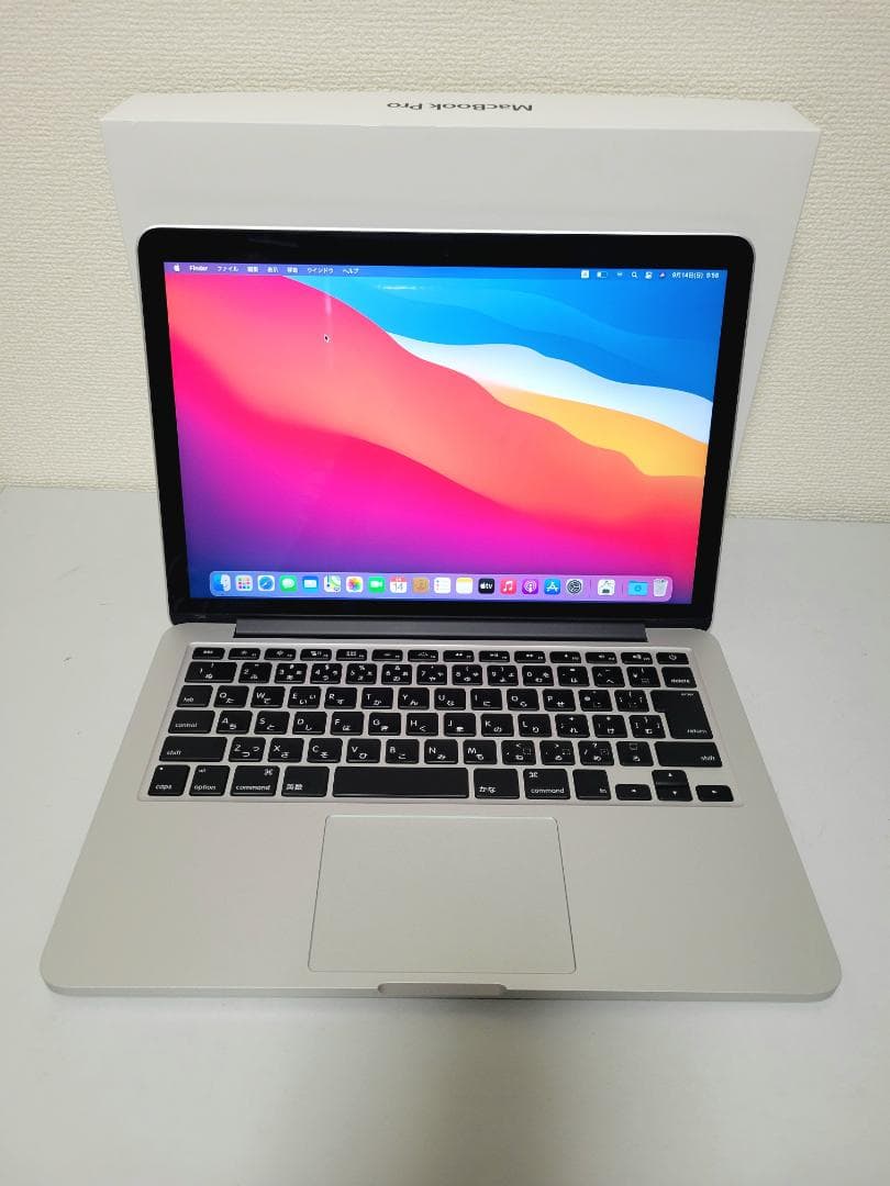 美品　MacBook Pro 13インチ i5/16GB/512GB/17回充電