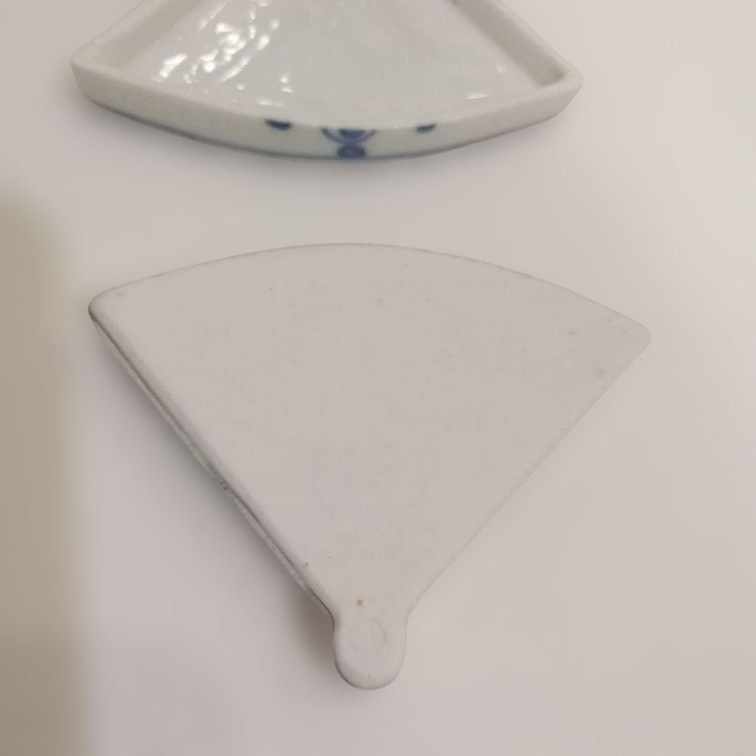 香合　清水六兵衛　扇