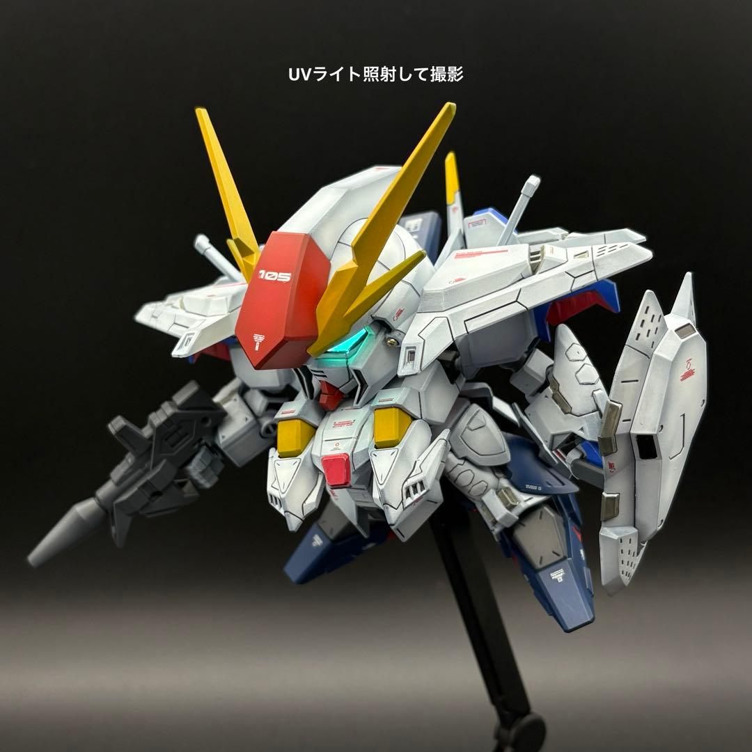 SDガンダム　BB戦士 クスィーガンダム　メッサー　ギャルセゾン　塗装済み完成品