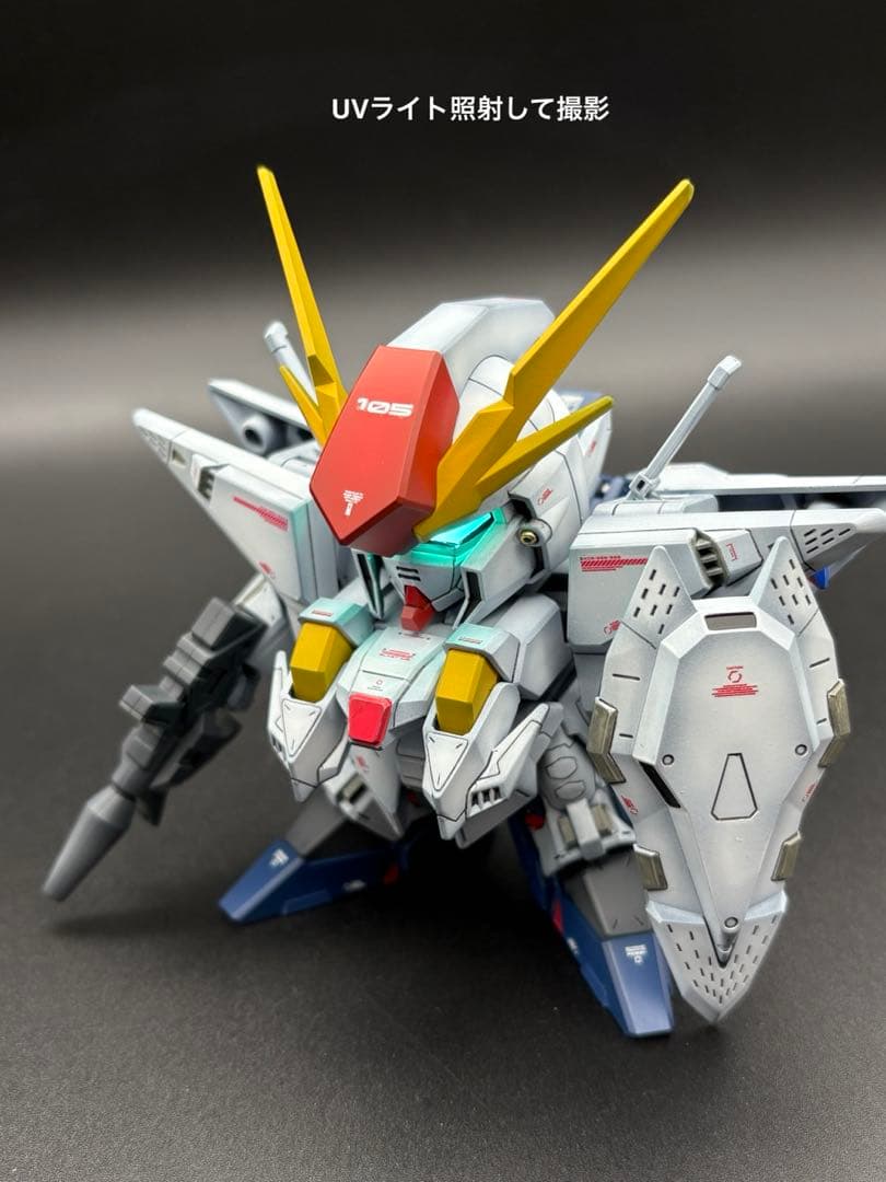 SDガンダム　BB戦士 クスィーガンダム　メッサー　ギャルセゾン　塗装済み完成品
