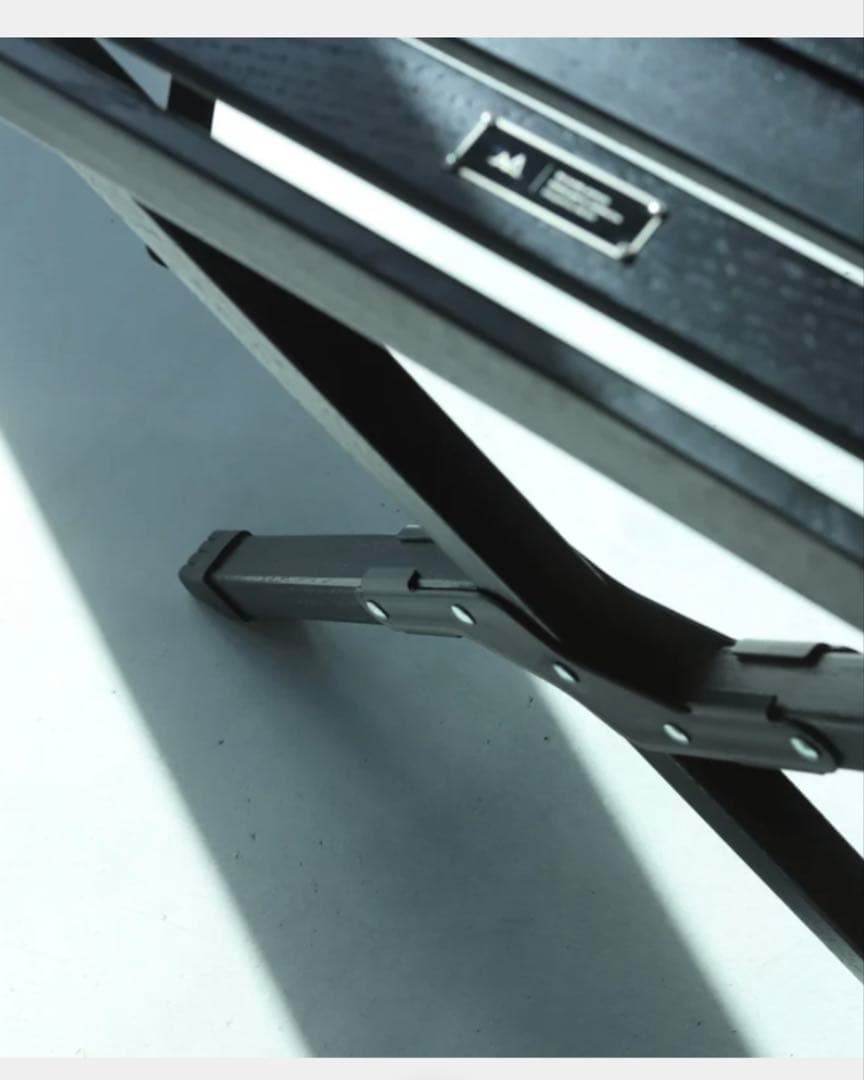 【新品正規品】ANOBA★アノバ★ウッドロールテーブル★ブラックエディション