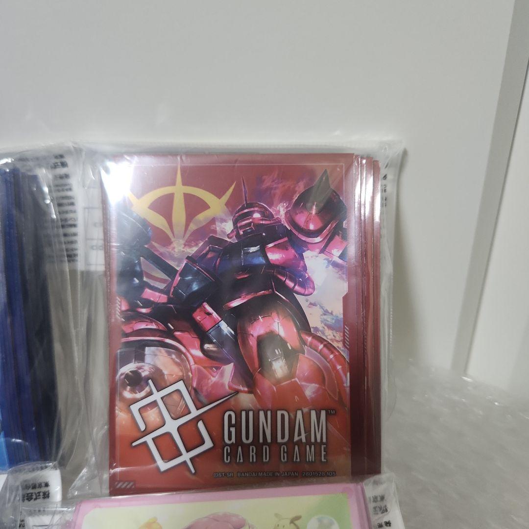 ガンダムカードゲーム　サプライ　まとめ売り　スリーブ　　ダイス