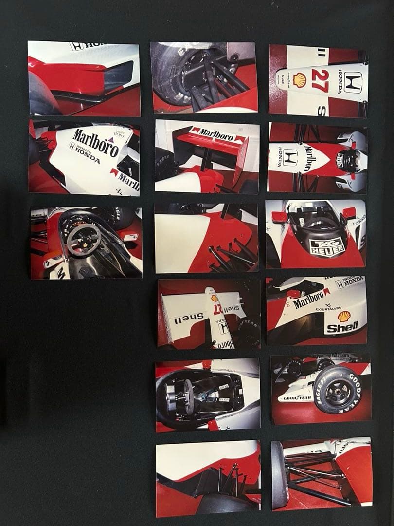アイルトン・セナ　McLaren MP4/5 B 1990 写真15枚セット