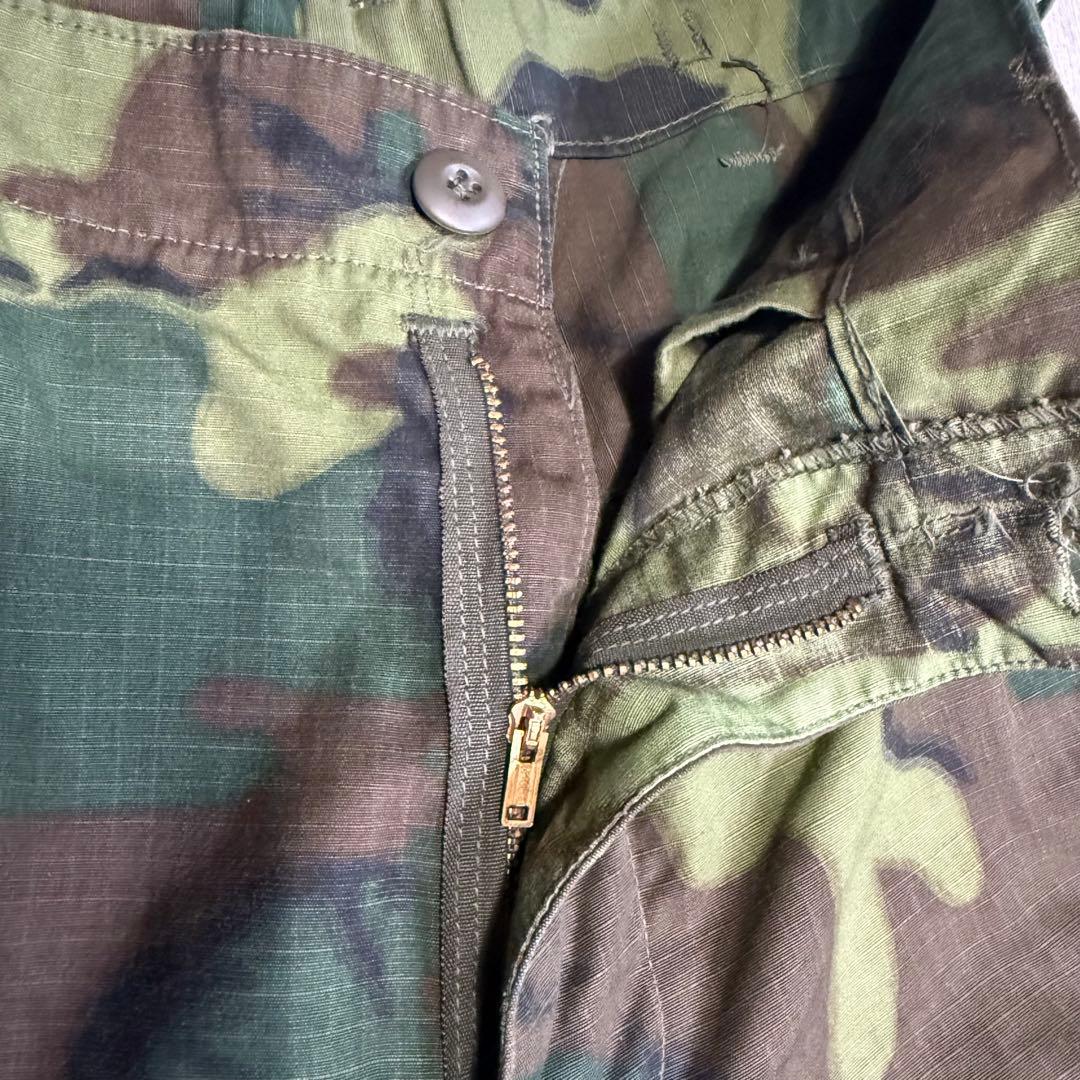 60s ERDLリーフカモパンツ　米軍　US ARMY ベトナム戦
