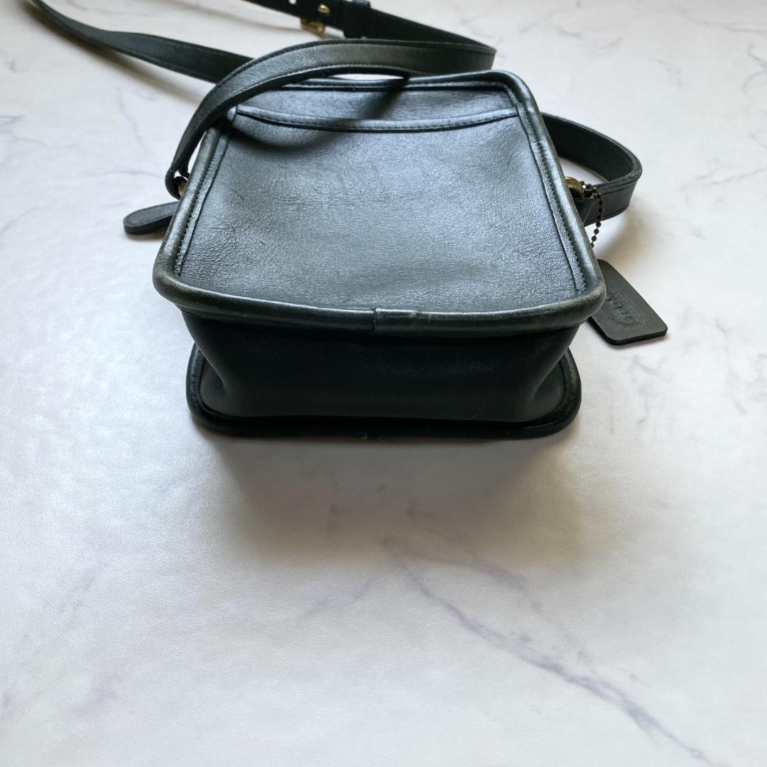 COACH オールドコーチ ショルダーバッグ クロスボディ USA製 グリーン