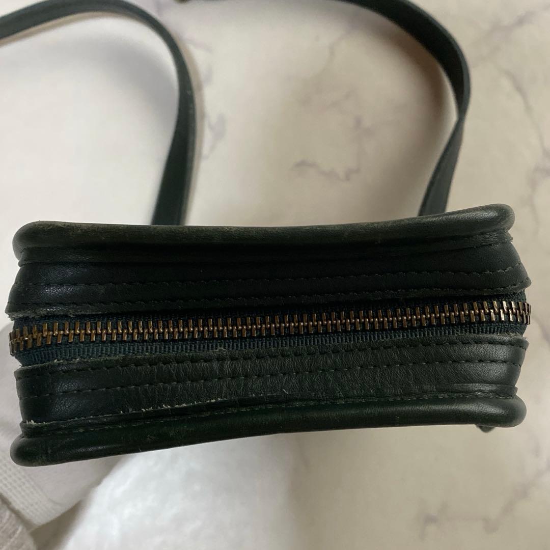 COACH オールドコーチ ショルダーバッグ クロスボディ USA製 グリーン