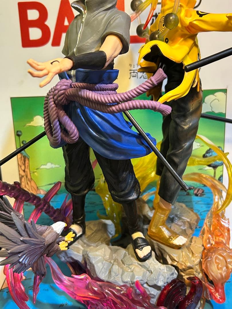 ナルト サスケ フィギュア ぐどうだま 輪廻眼