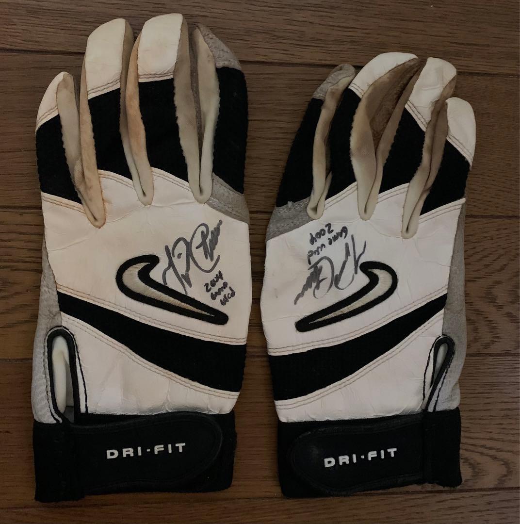 ミゲルカブレラ　実使用サイン入りバッティンググローブ