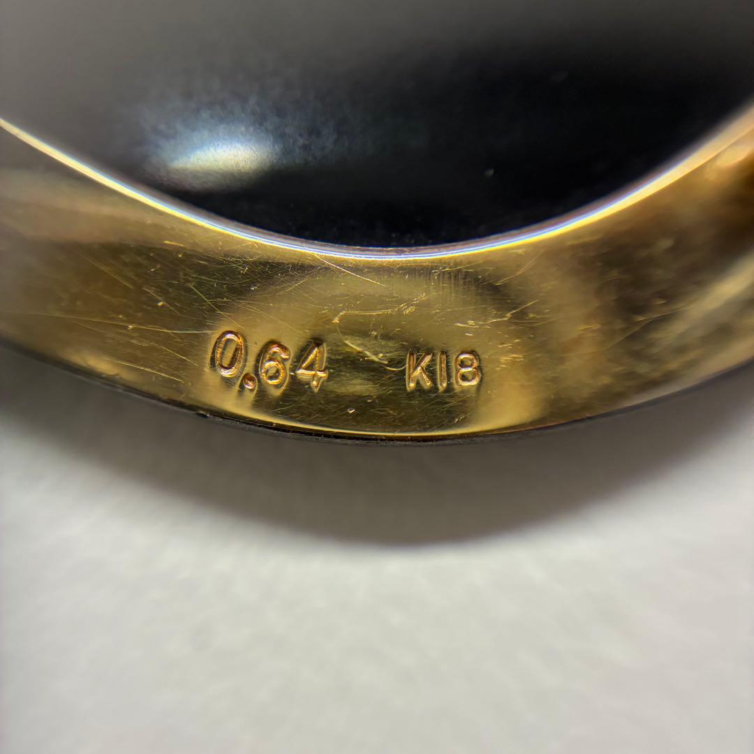 Schmidt作 カメオ ブローチ ネックレストップ K18 0.64 約28g