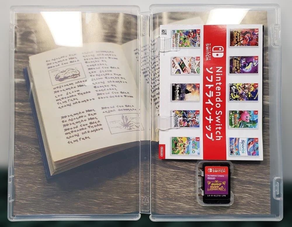 C92　 SWITCHI　ソフト　ポケモン　スカーレット＆バイオレット　動作OK