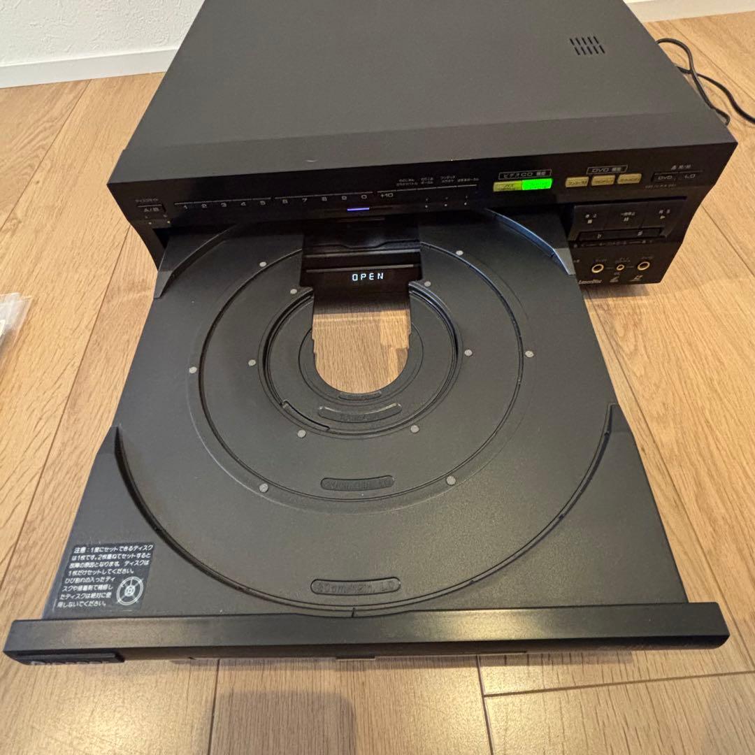 美品Pioneer DVD/LDコンパチブルプレーヤーカラオケ対応DVL-K88