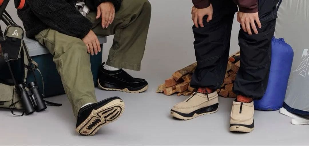 値下げ　美品　未使用　NIKE ACG IZY モカシン ブラウン　29cm