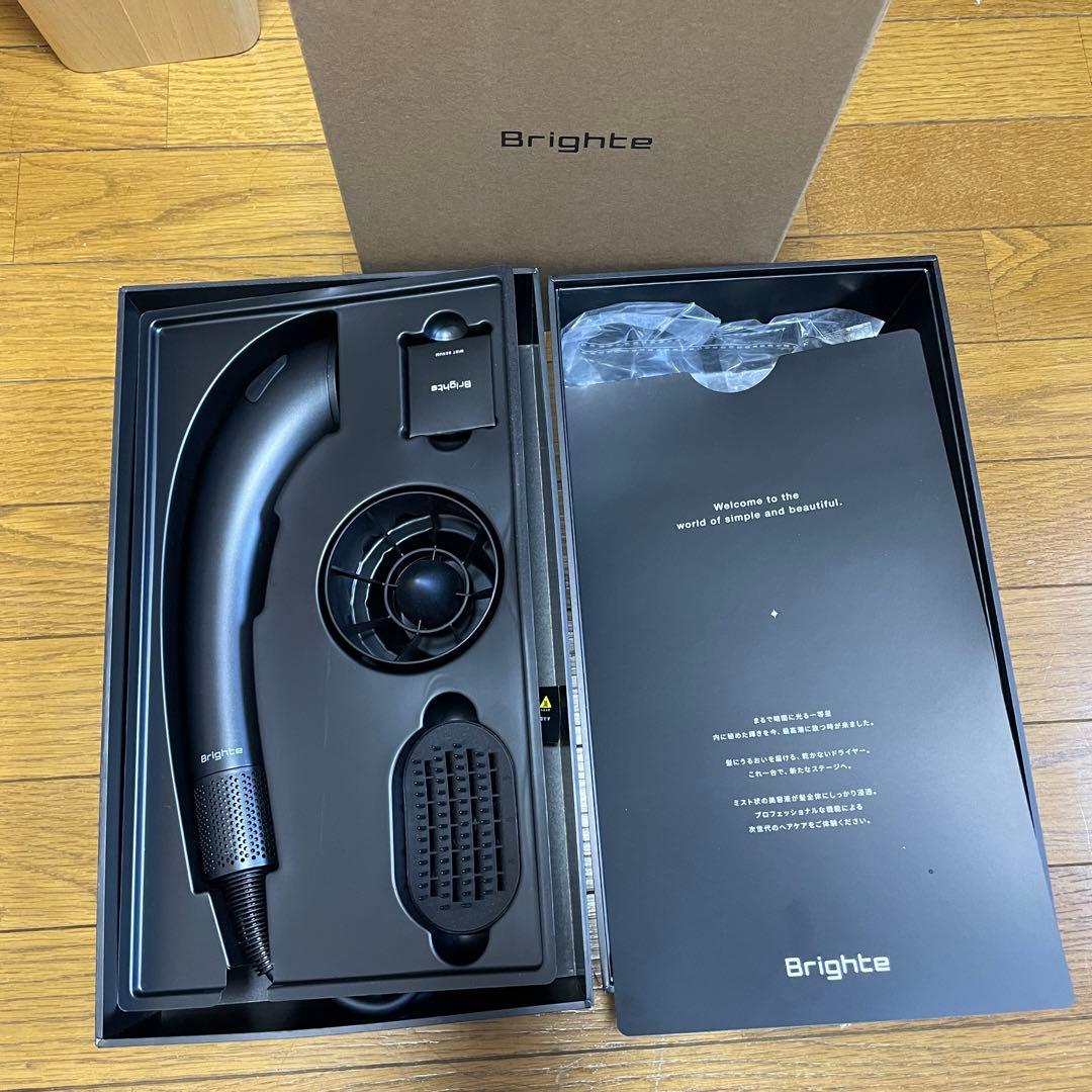 bright ブラック ヘアドライヤー