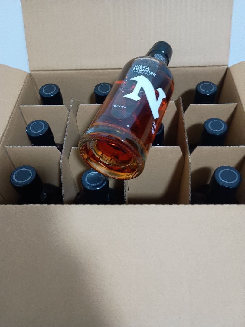 NIKKA FRONTIER ウイスキー 500ml 43%　12本セット