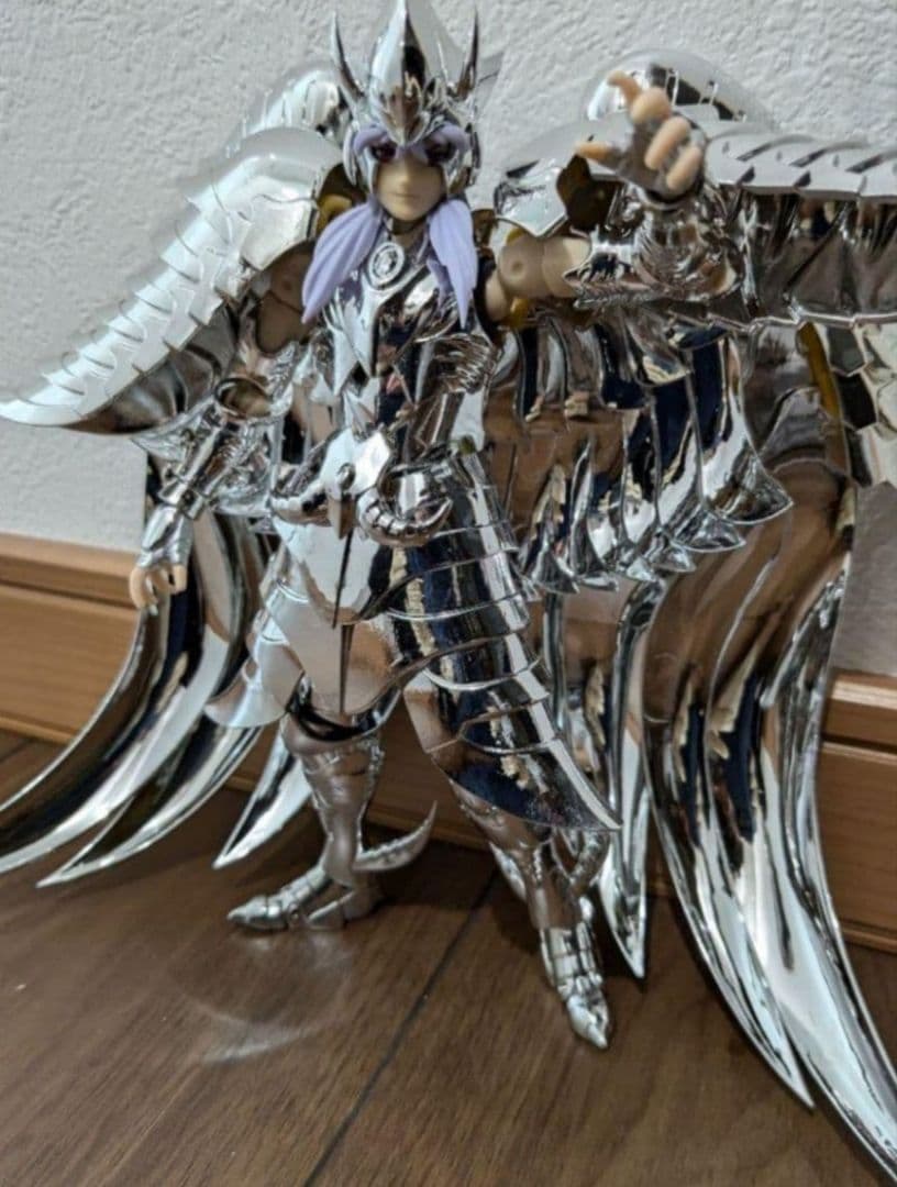 聖闘士聖衣神話EXサイズ　3巨頭　ラダマンデス　ミーノス アイアコス　白銀カラー